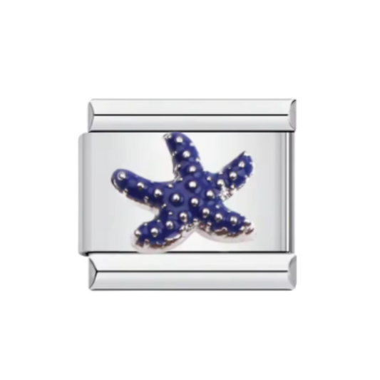 Blue Starfish Charm
