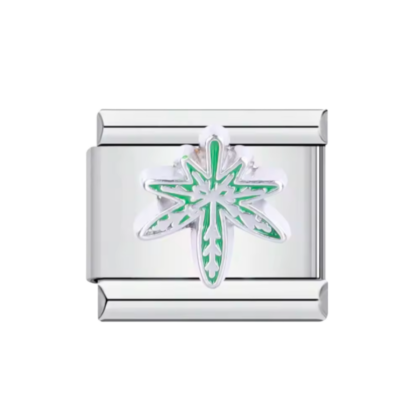 Hemp Leaves Charm
