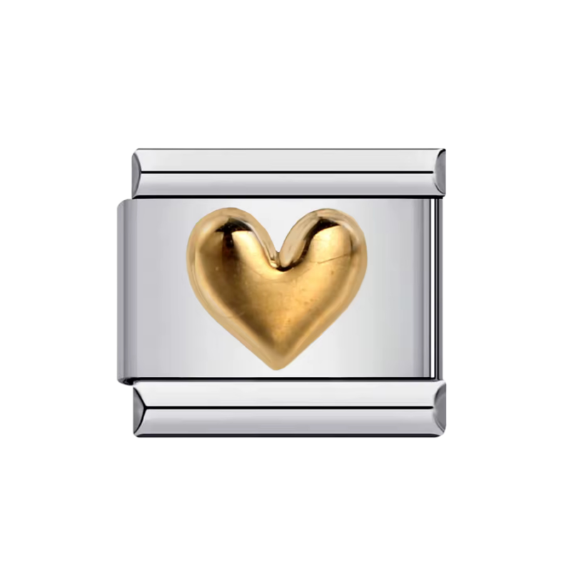 Gold Heart Charm