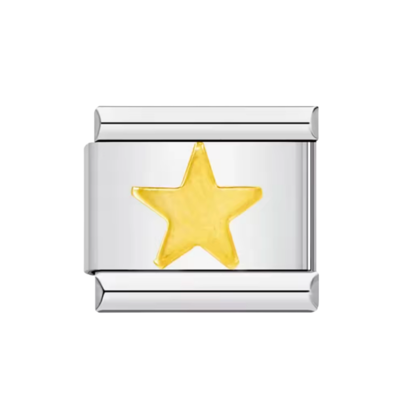 Gold Star Charm