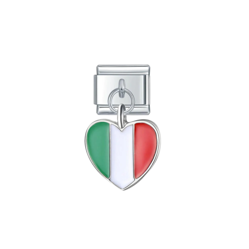 Italy Flag Charm