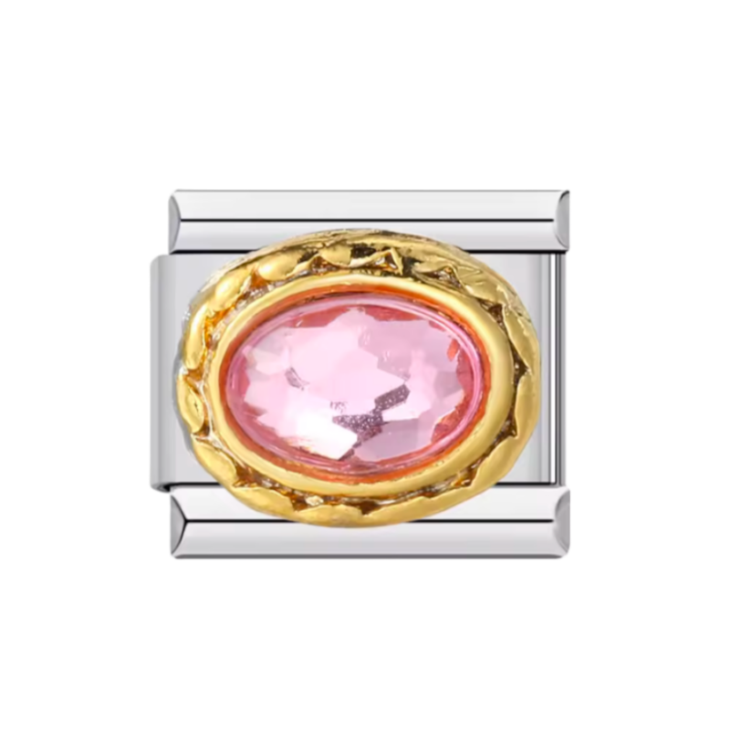 Pink Stone Charm