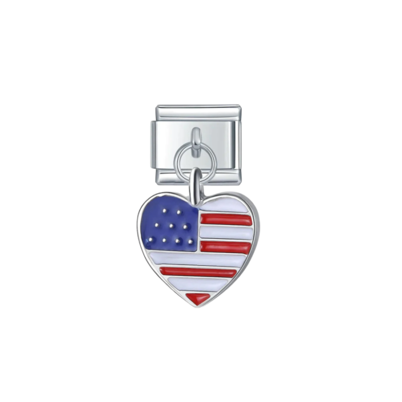 USA Flag Charm